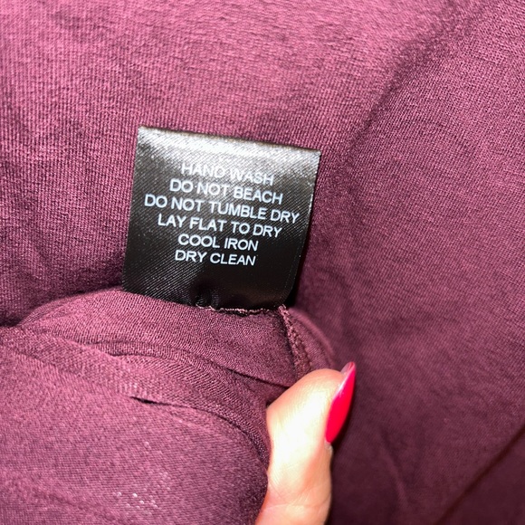 Mia Wear Plum Sleeveless Maxi Dress. Size Medium. - Picture 5 of 5